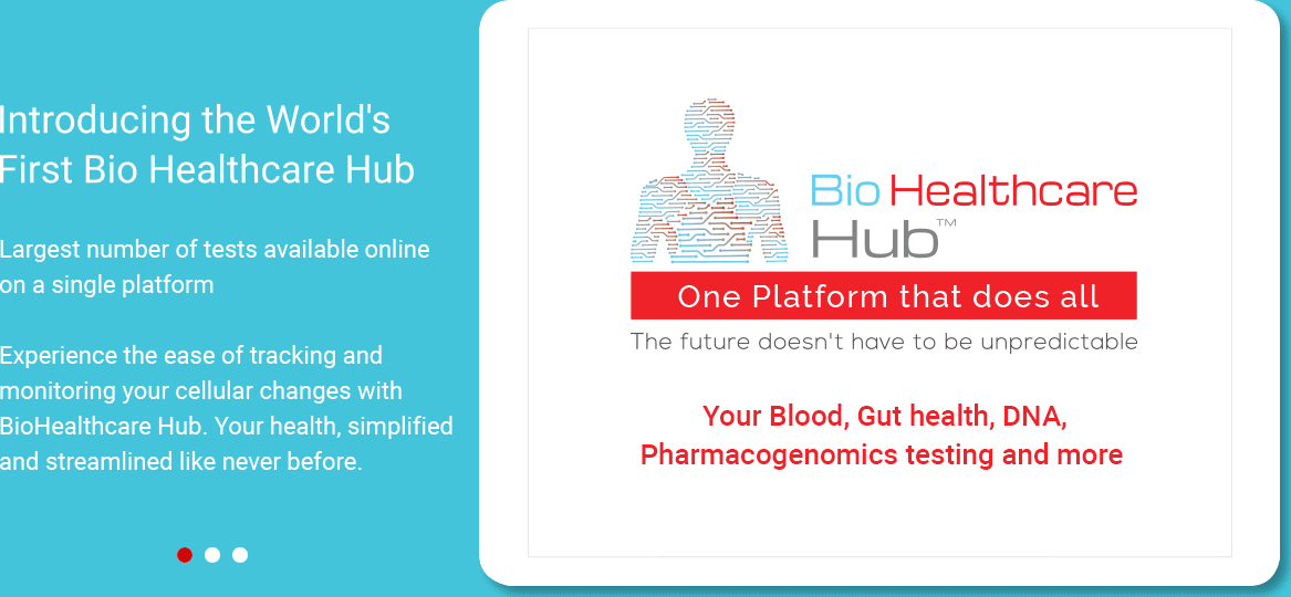 DNA, Blood, Gut health testing